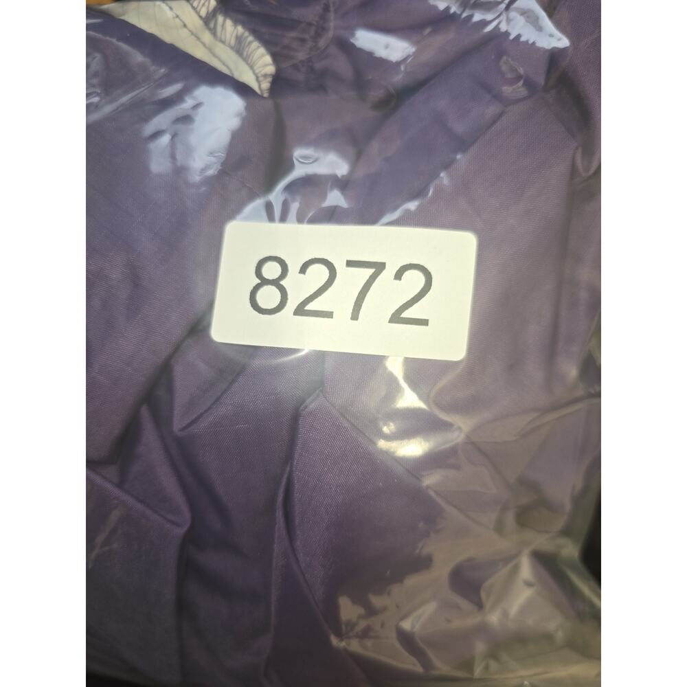 Liz Claiborne purple Acadia anorak windbreaker jacket small stain - Picture 10 of 10